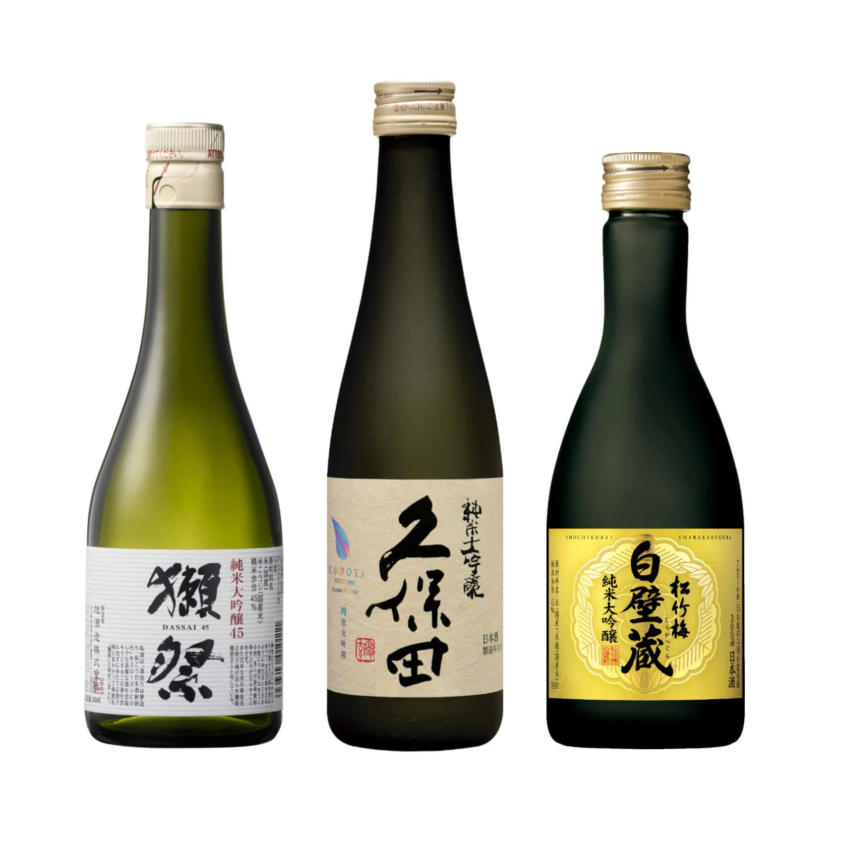 Dassai Sake Mini Tasting Set - 3 x 300ml - £69.99 - Buy from